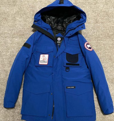 Ovo Canada Goose Terrain Parka Royal Blue