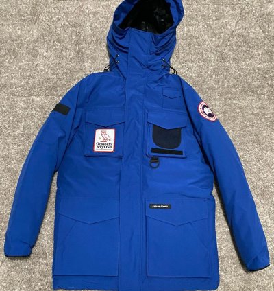 Ovo Canada Goose Terrain Parka Royal Blue