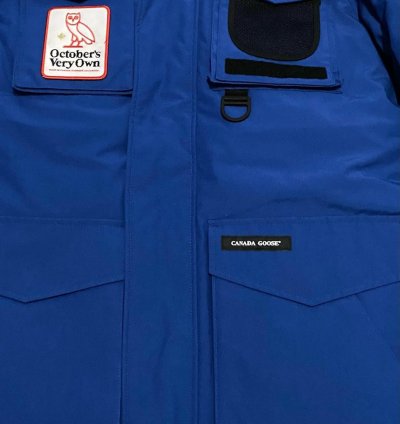 Ovo Canada Goose Terrain Parka Royal Blue