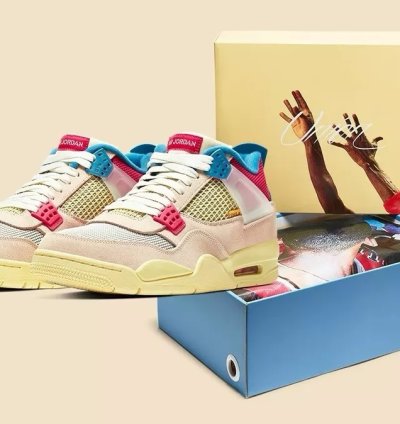2020 Nike Air Jordan 4 Retro Sp X Union La Guava Ice