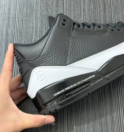 Fragment Design X Air Jordan 3 Retro Sp blackwhite