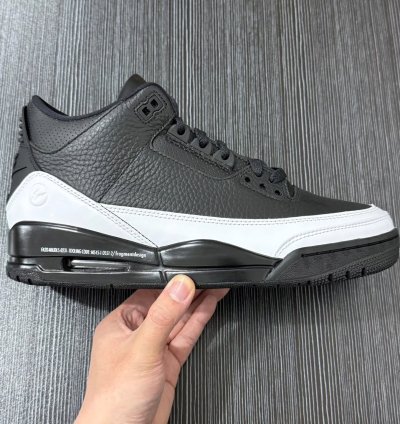 Fragment Design X Air Jordan 3 Retro Sp blackwhite