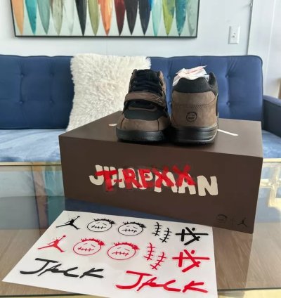 Nike Air Jordan Jumpman Jack Tr Travis Scott All Special Trexx Box Fz8117-204