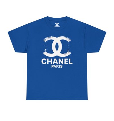 Chanel Uniquy T Shirt Royal Blue Size Usa