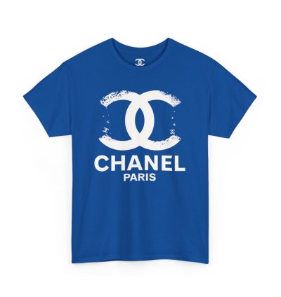 Chanel Uniquy T Shirt Royal Blue Size Usa