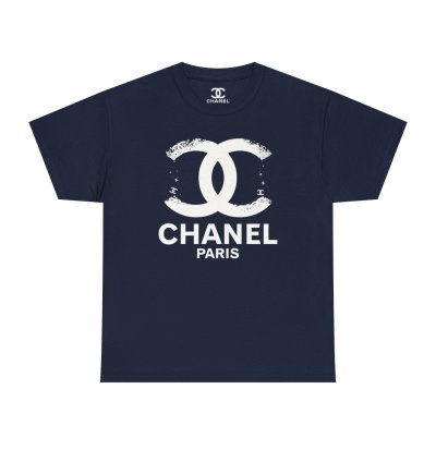 Chanel Uniquy T Shirt Navy Size Usa