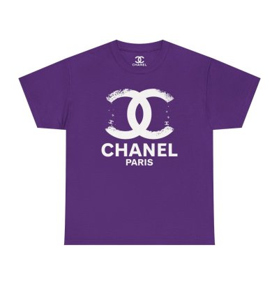 Chanel Uniquy T Shirt Purple Size Usa