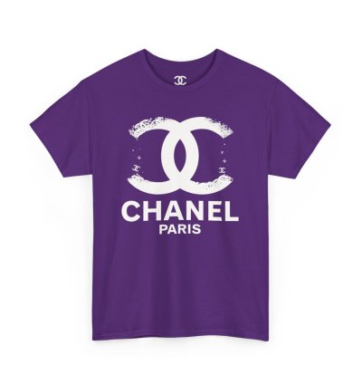 Chanel Uniquy T Shirt Purple Size Usa