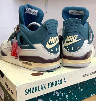 Jordan 4 Snorlax