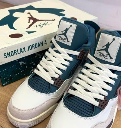 Jordan 4 Snorlax