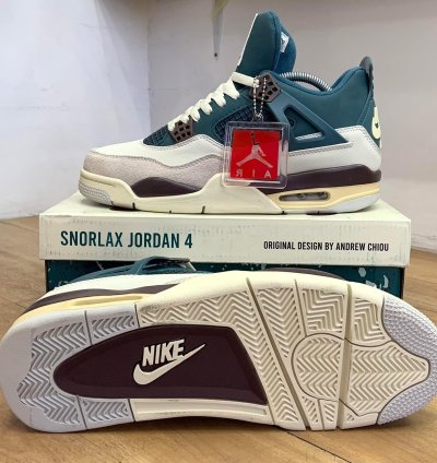 Jordan 4 Snorlax