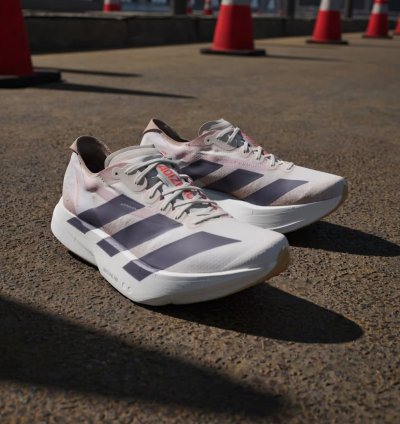 Adidas Adizero Adios Pro 4 chalk White Grey Strata Impact Orange