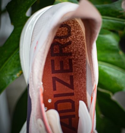Adidas Adizero Adios Pro 4 chalk White Grey Strata Impact Orange