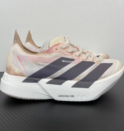 Adidas Adizero Adios Pro 4 chalk White Grey Strata Impact Orange