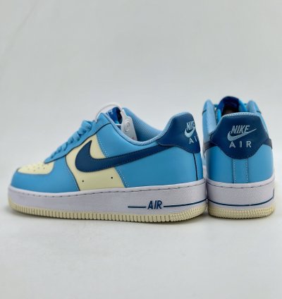 200 Nike Air Force 1 Low 07 Aquarius Blue Blue Rice Hf4837-407 -