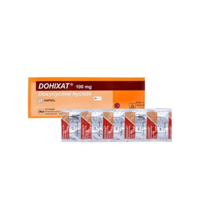 Dohixat 100 Mg Doxycycline Hyclate Capsules