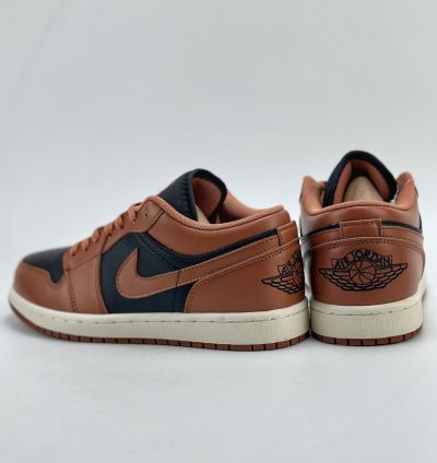 200 Air Jordan 1 Retro Low Wmns Archaeo Brown Black Brown Dc0774-021 -