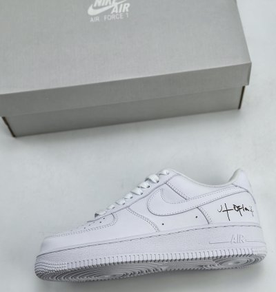 200 Nike Air Force 1 Low 07 X Travis Scott Ts Joint White