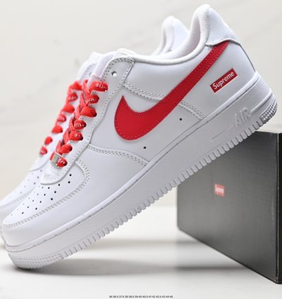 170 Supreme X Nike Air Force 1 Low Flax Wheat Cu9225-101