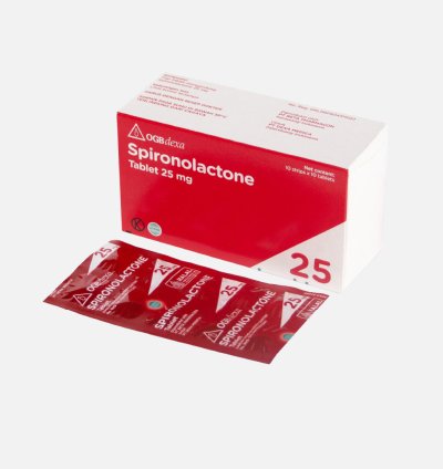 Spironolactone Tablet 25mg Treats Hypertension