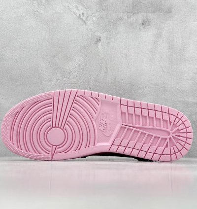 200 K Version Of Air Jordan 1 Low Method Of Make Aj1 Joe 1 Pink Gold Low-top Cul