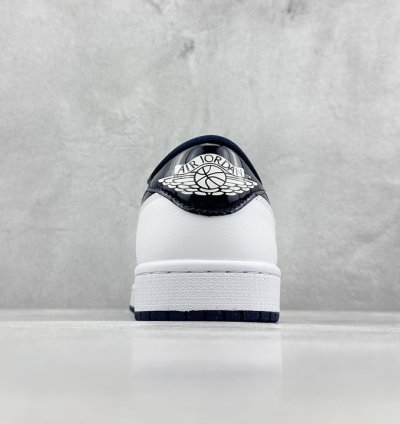 200 K Version Air Jordan 1 Low 85 Metallic Blue Aj1 Joe 1 Metallic White Blue Fb