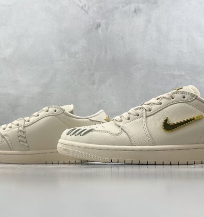 K Version 200 Jordan Air Jordan 1low Gray Gold Fn5032-200 -