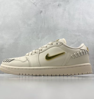 K Version 200 Jordan Air Jordan 1low Gray Gold Fn5032-200 -