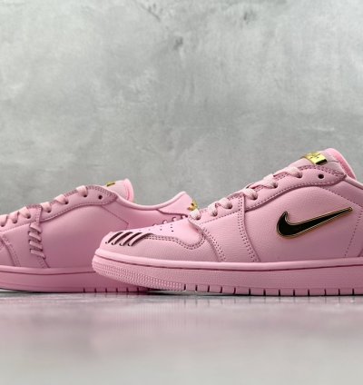 K Version 200 Comprehensive Version Jordan Air Jordan 1 Pink Gold Fn5032-600 - P