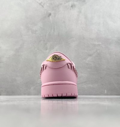 K Version 200 Comprehensive Version Jordan Air Jordan 1 Pink Gold Fn5032-600 - P
