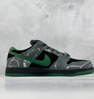 340 S2 There Skateboards X Nk Sb Dunk Low Graffiti Art Style Joint Sb Low-top Ca