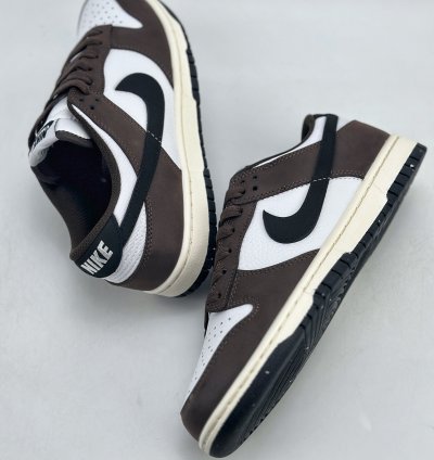 240 Nike Sb Dunk Low Next Nature Brown Black White Hf4292-200