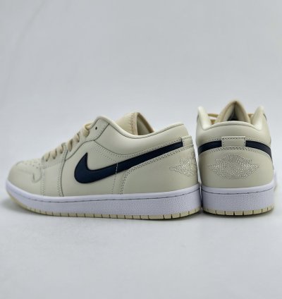 220 Foreign Trade Edition Air Jordan 1 Retro Low Coconut Milk Cream Dc0774-121 -