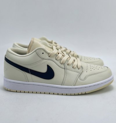 220 Foreign Trade Edition Air Jordan 1 Retro Low Coconut Milk Cream Dc0774-121 -