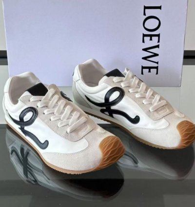 L0ewe Ballet Runner 20 Logo-applique Sneakers