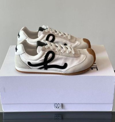 L0ewe Ballet Runner 20 Logo-applique Sneakers