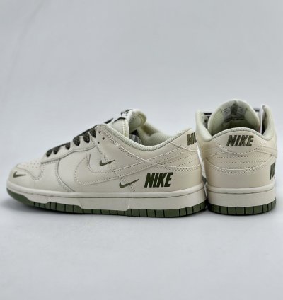 180 Nike Sb Dunk Low White Green Three Hooks Starry Sky Nk5639-323