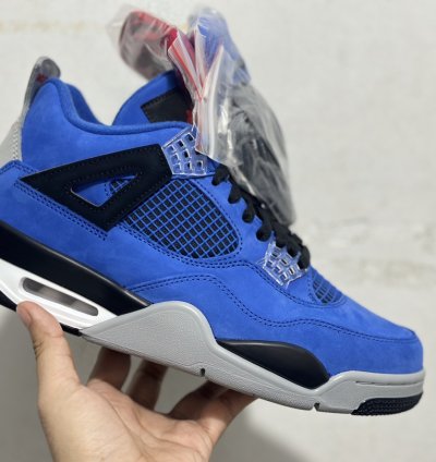 550 Air Jordan 4 Retro Eminem Encore Aj4 Joe 4 Heim Blue -