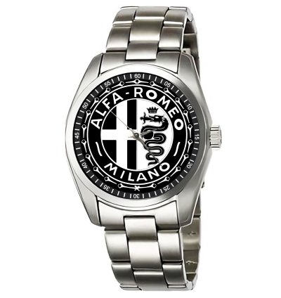 Alfa Romeo Black Design Sport Watch