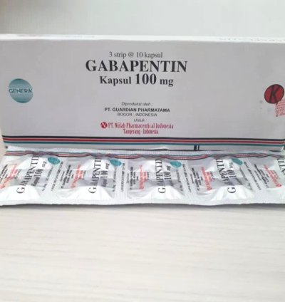 2 Box Gabapentin 100 Mg - 30 Capsules Original Seizure Treatment Medicine
