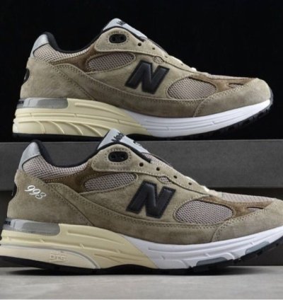 New Balance 993 Miusa Jjjjound Military Urban Grey Angora