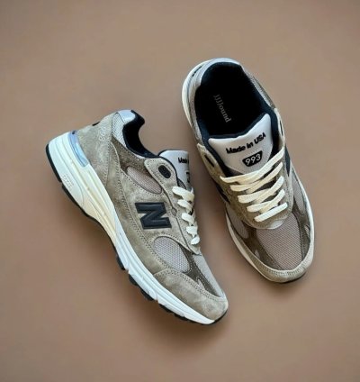 New Balance 993 Miusa Jjjjound Military Urban Grey Angora