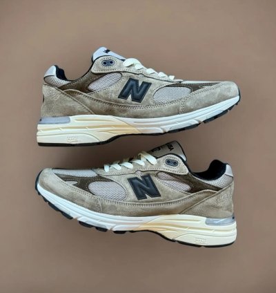 New Balance 993 Miusa Jjjjound Military Urban Grey Angora