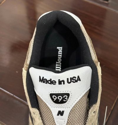 New Balance 993 Miusa Jjjjound Military Urban Grey Angora