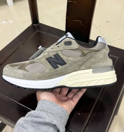 New Balance 993 Miusa Jjjjound Military Urban Grey Angora