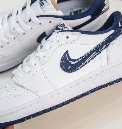 180 Air Jordan 1 Low Aj1 Joe 1 Low-top Casual Sneakers Fb9933-141 - Putian High