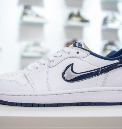 180 Air Jordan 1 Low Aj1 Joe 1 Low-top Casual Sneakers Fb9933-141 - Putian High