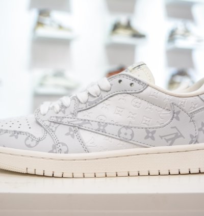 270 Ts X Air Jordan Aj1 Low Inverted Hook Low-top Joint Custom Color Lx1988-500
