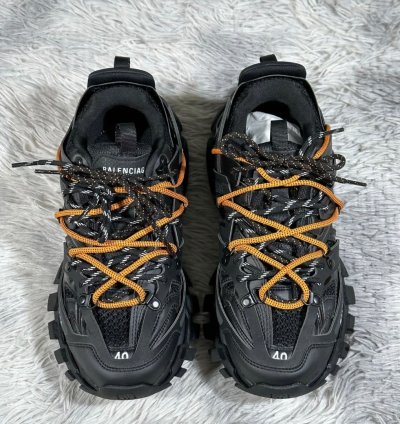 Balenciaga Track Trail Laces Sneaker blackorange