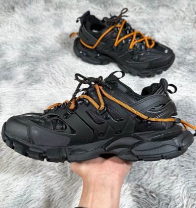 Balenciaga Track Trail Laces Sneaker blackorange